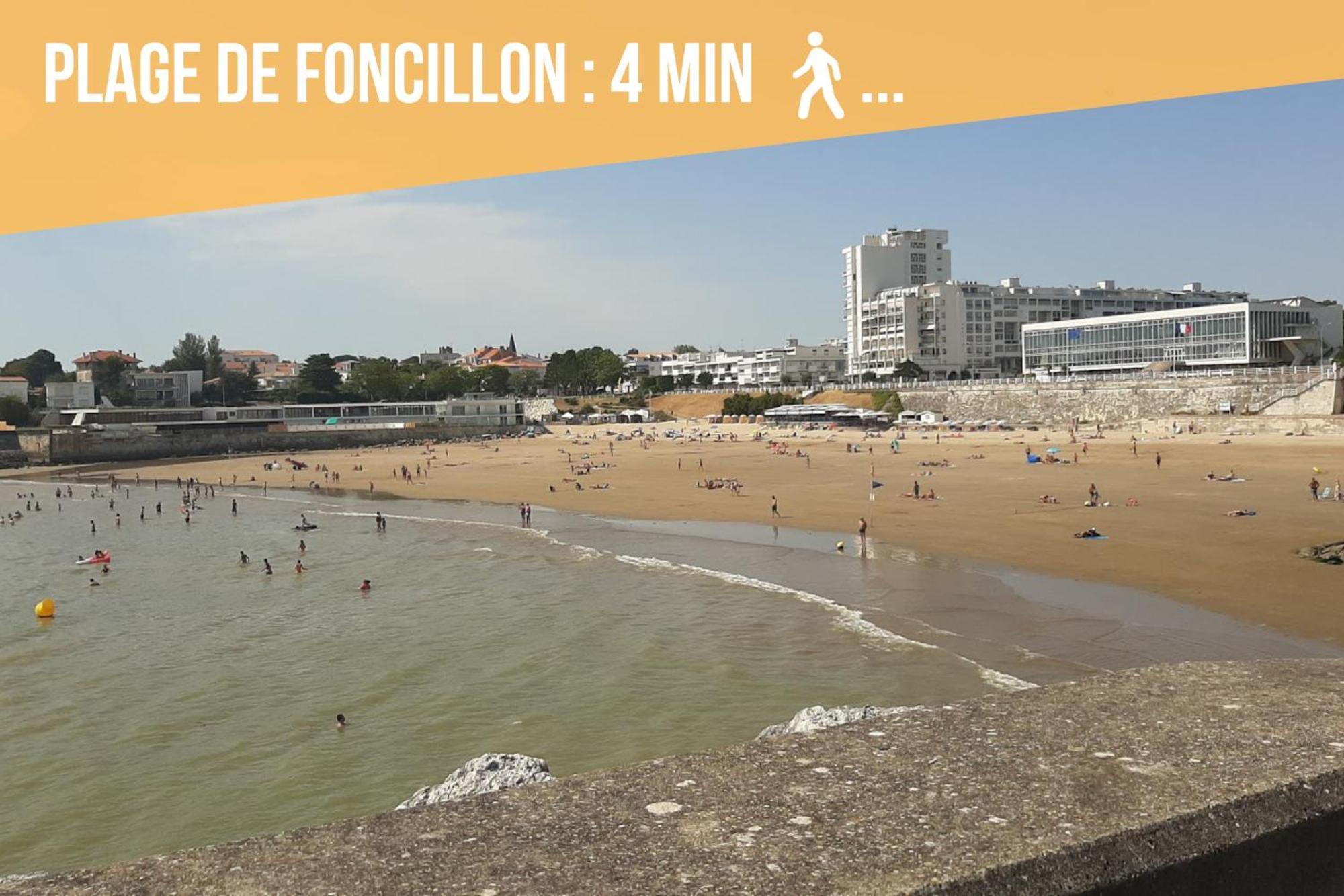 Les Pieds Dans L'Eau 200M Plage Royan Exteriér fotografie